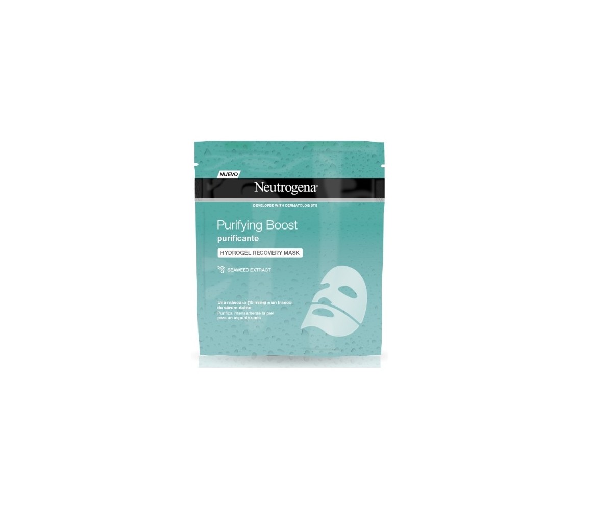 Neutrogena Purifying Boost Máscara Hydrogel Puri