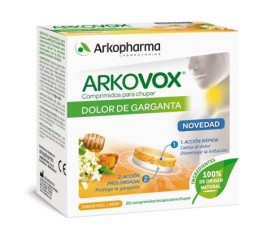 Arkopharma Arkovox Dolor de Garganta 20 comprimi