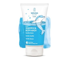 Weleda Champú y Gel 2 en 1 Kids Vainilla Dulce 1