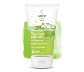 Weleda Champú y Gel 2 en 1 Kids Lima Chispeante