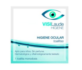 VisiLaude Higiene Ocular 16 toalllitas monodosis