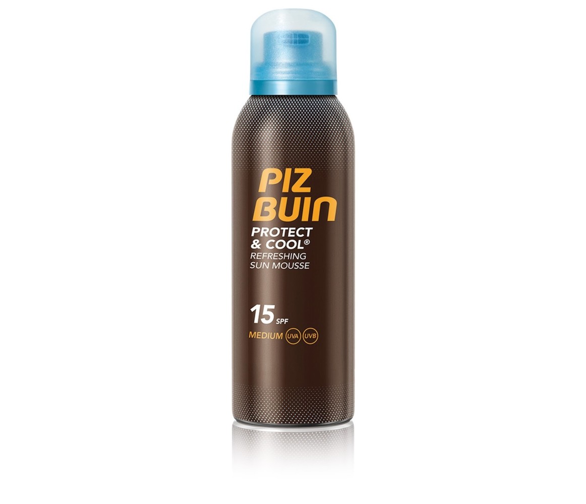 Piz Buin Protect &amp Cool Mousse SPF15 150ml