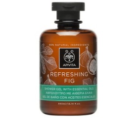 Apivita Refreshing Fig Gel de Baño con Aceites E