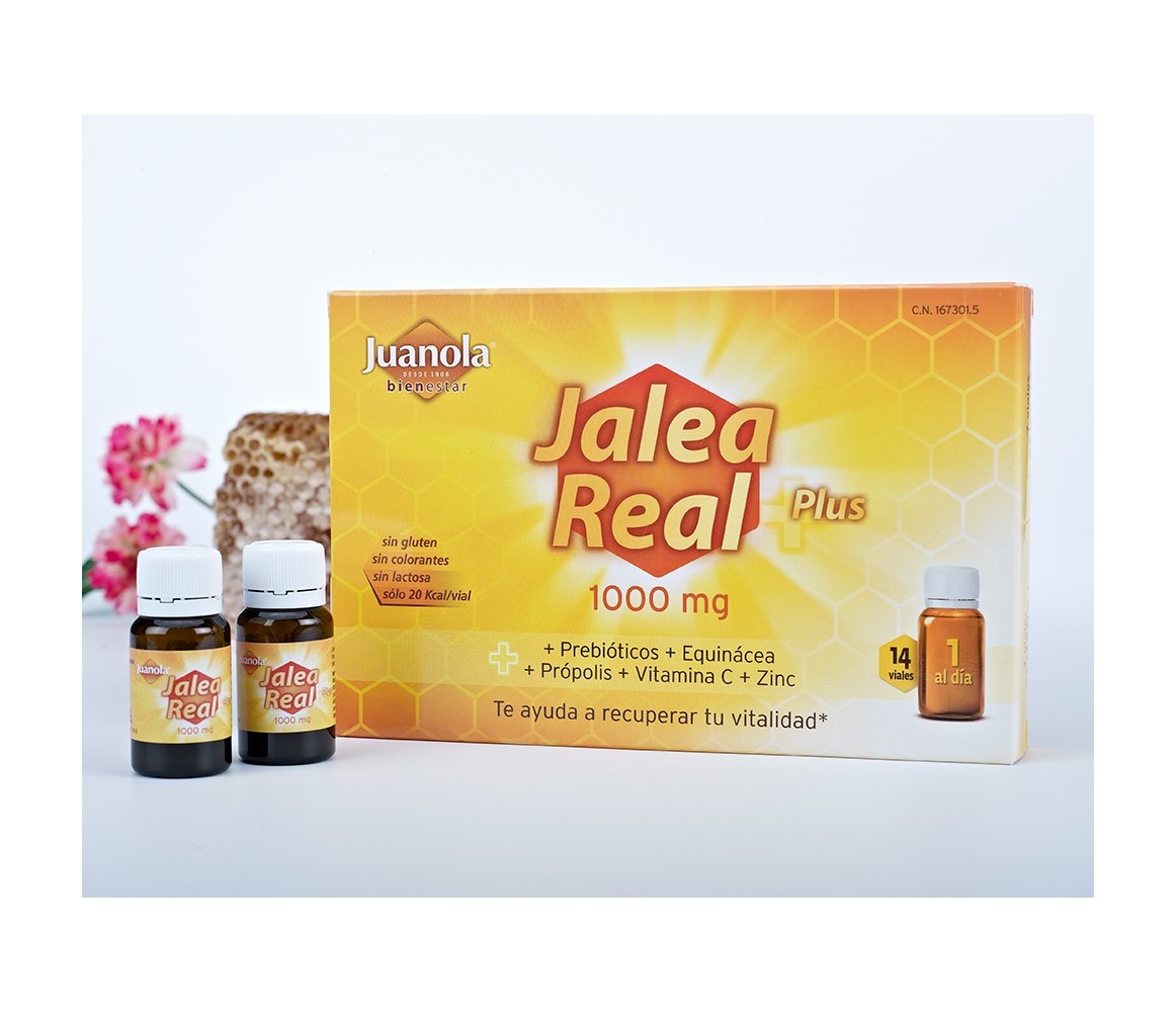 Juanola Jalea Real Plus 1000 mg 14 viales