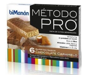 Bimanan Barrita Hiperproteica Choco-Caramelo 6 u