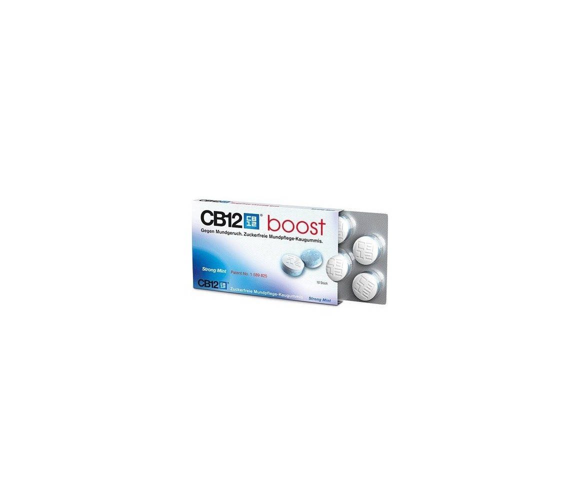 CB12 Boost Aliento Fresco 10 Chicles