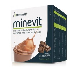 Pharmasor Minevit Chocolate 15 sobres