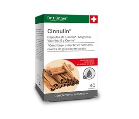 Dr. Dünner Cinnulin 40 cápsulas