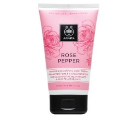 Apivita Rose Pepper Crema Corporal Reafirmante y