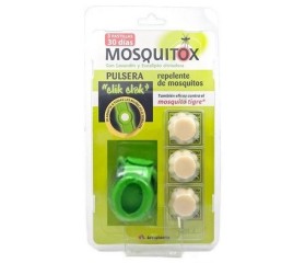 Mosquitox Pulsera Repelente Mosquitos 3 Pastilla