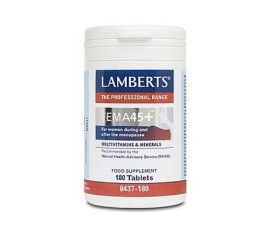 Lamberts Fema 45 Vitaminas y Minerales 180 Table