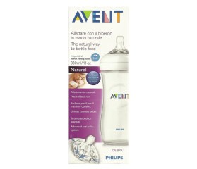 Philips Avent Biberón 3m Enganche Natural Transp