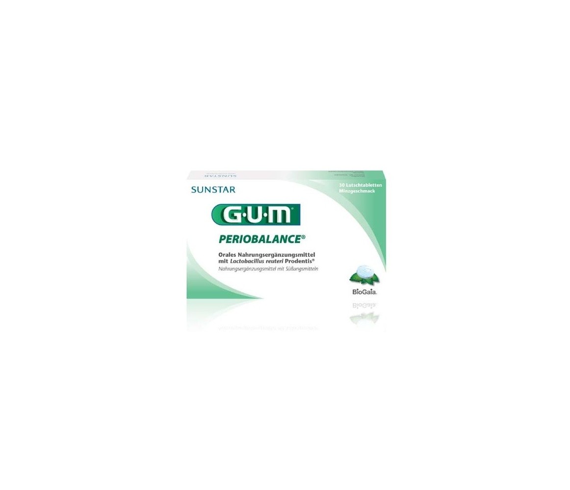 Gum Periobalance 30 Tabletas Sabor Menta