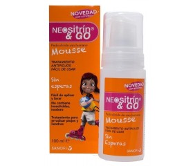 Neositrín &amp Go Mousse Antipiojos 100 ml