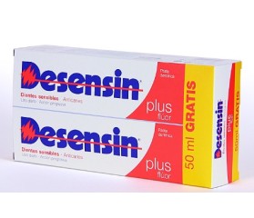 Desensin Plus Flúor Pasta Dentífrica 2 x 125 ml