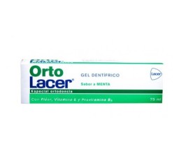 Orto Lacer Gel Dentífrico Sabor Menta 75 ml