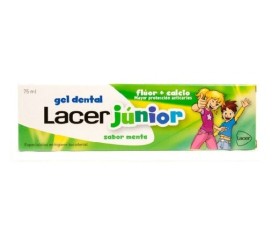 Lacer Junior Gel Dental Sabor Menta 75 ml