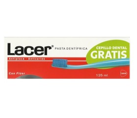 Lacer Pack Pasta Dental 125 ml  Cepillo Regalo