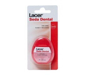 Lacer Seda Dental Cera Fluor y Triclosan 50 Metr