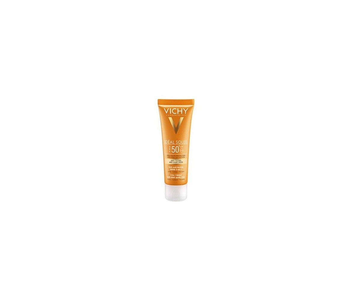 Vichy Ideal Soleil SPF-50 Cuidado 3 en 1 Antiman