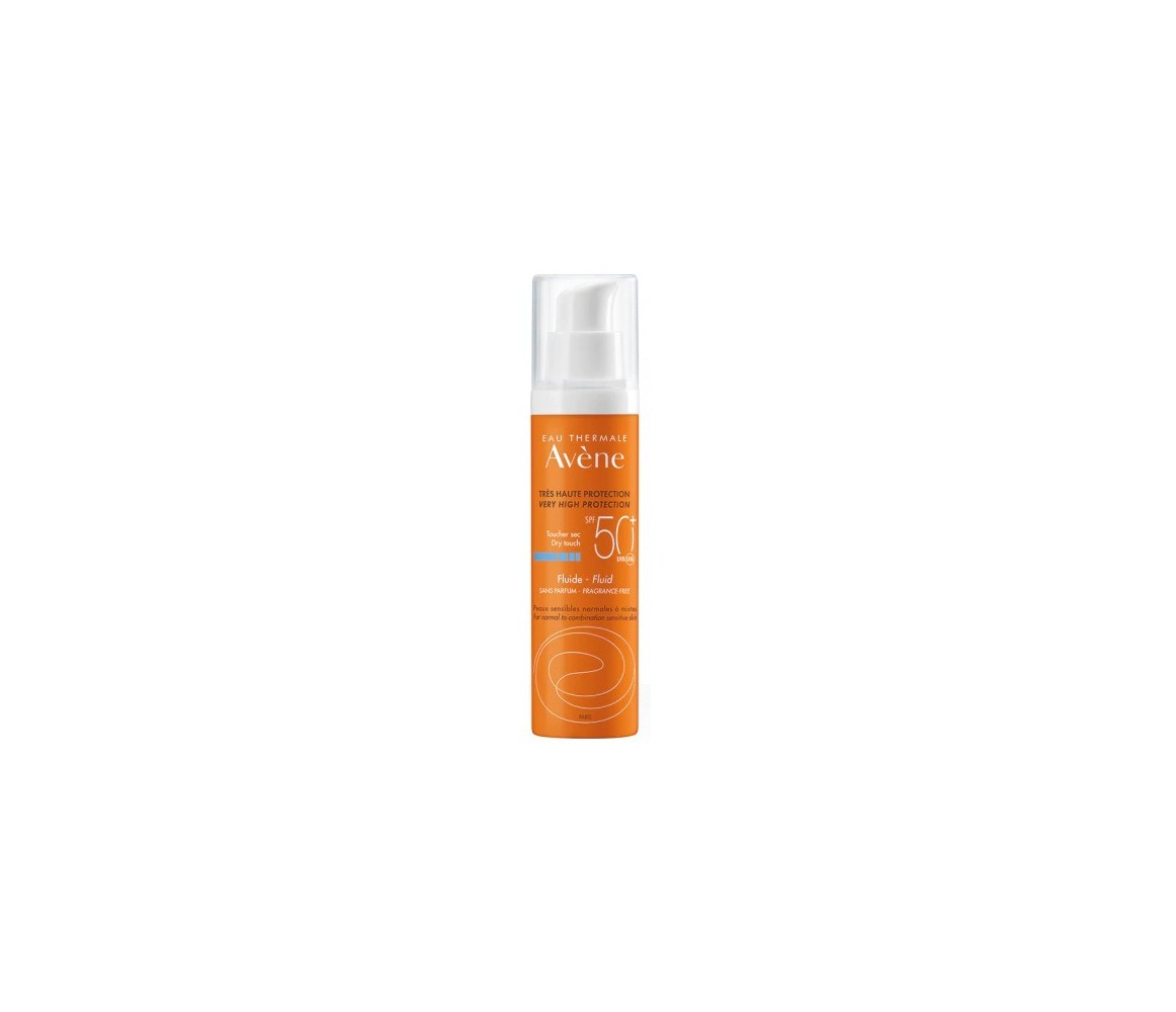 Avene Solar Fluido Sin Perfume SPF 50 50 ml