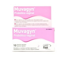 Muvagyn Probiótico Vaginal 10 cápsulas vaginales