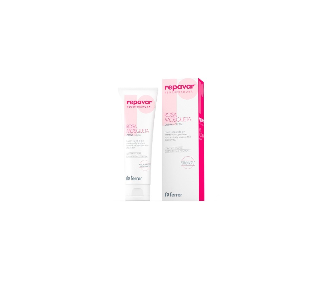 Repavar Regeneradora Rosa Mosqueta Crema 125 ml