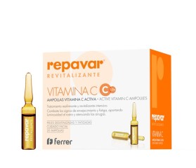 Repavar Revitalizante 20 ampollas de Vitamina C