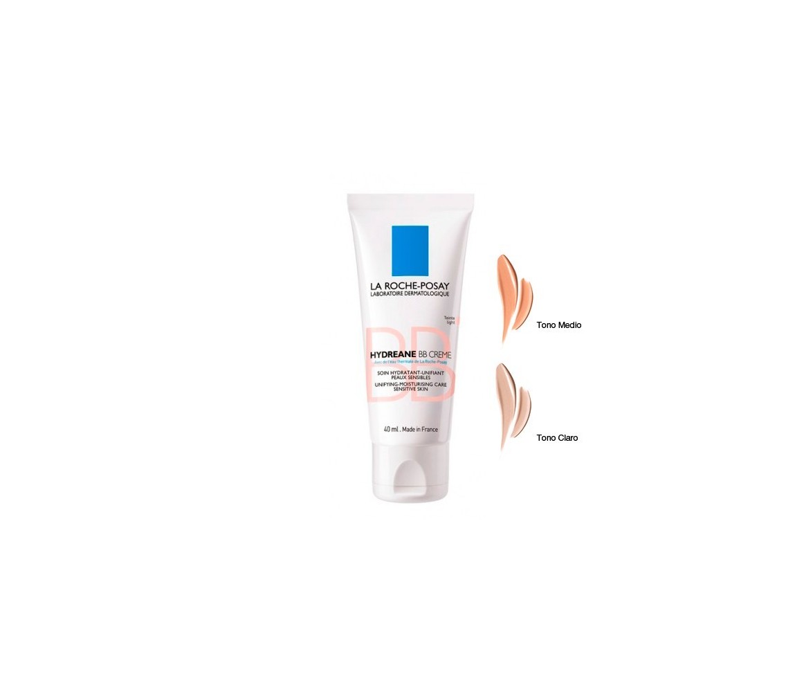 La Roche Posay Hydreane BB cream. Tono claro. 40