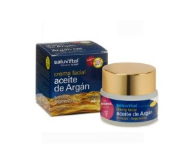 Saluvital Crema Facial con Aceite de Argán 50 ml