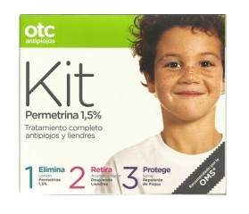 OTC antipiojos KIT Permetrina 1,5 % . Elimina(1)