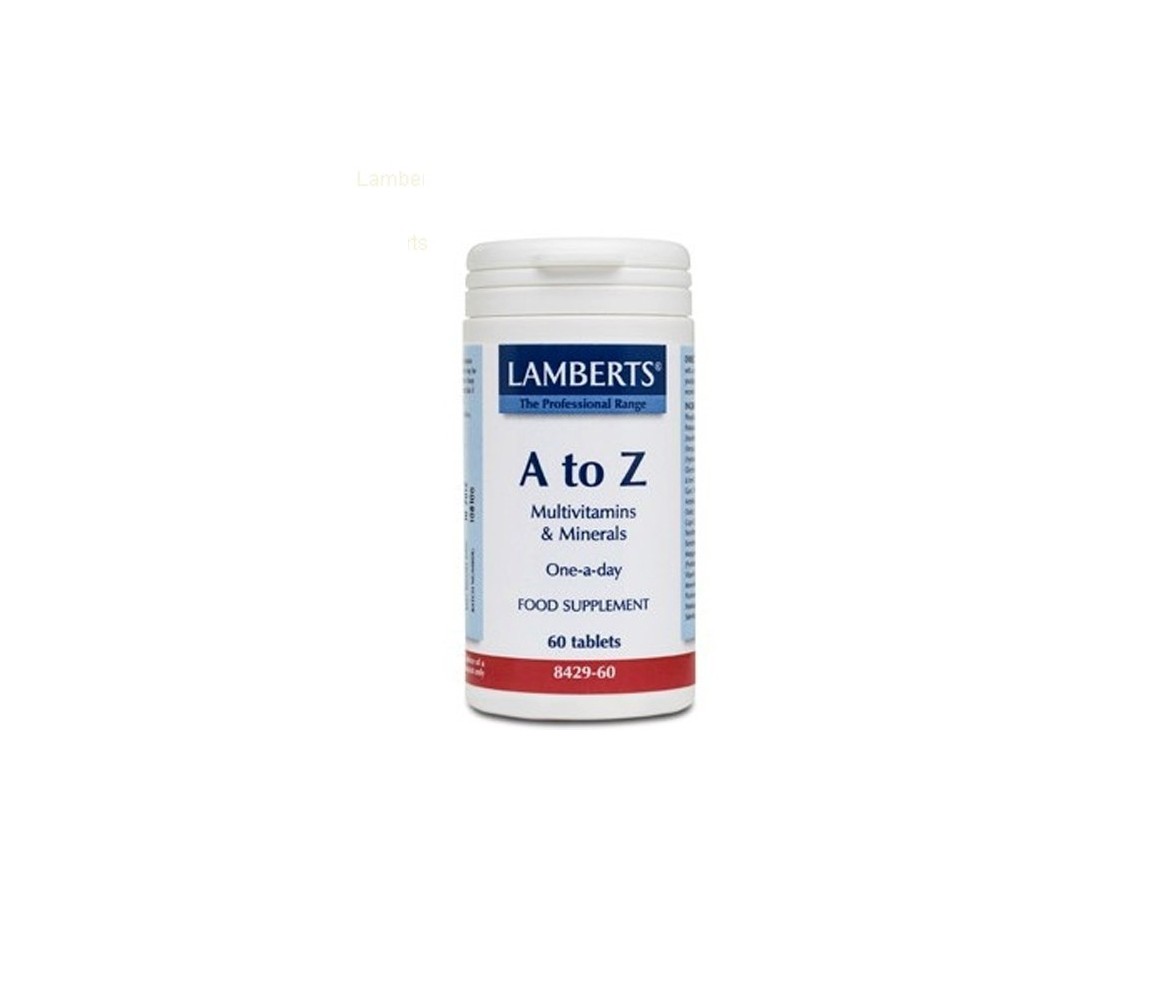 Lamberts A-Z Multivitaminas y Minerales 60 compr