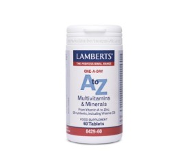 Lamberts A-Z Multivitaminas y Minerales 60 compr