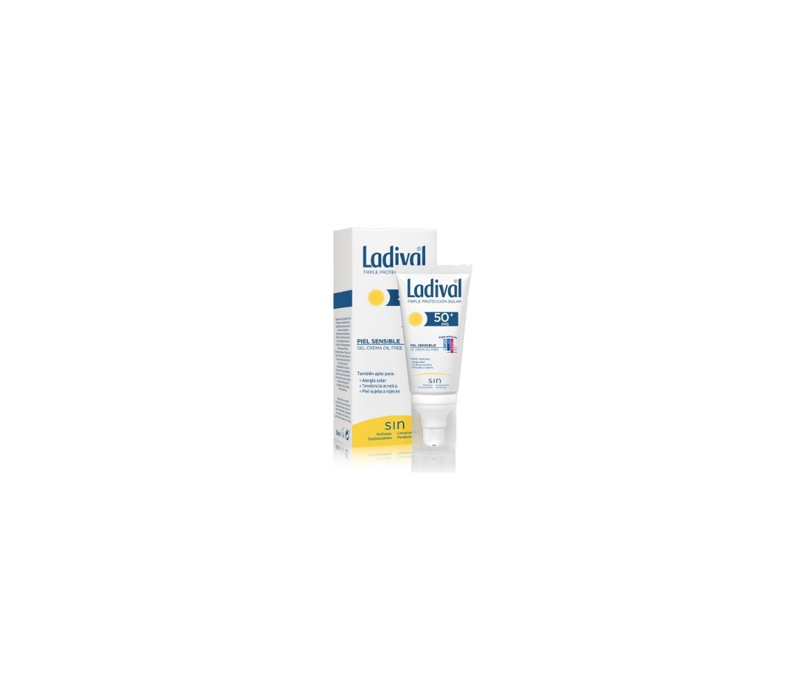 Ladival Piel Sensible Gel-crema Oil Free SPF50 5