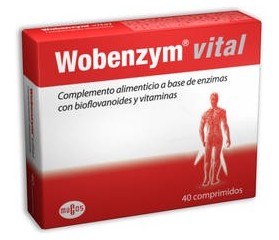 Wobenzym Vital 40 comprimidos