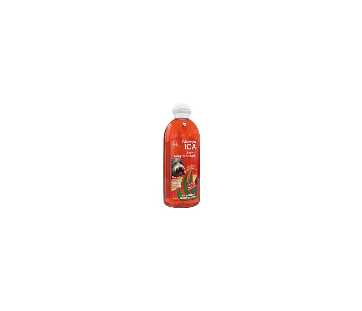 ICA CHAMPÚ ANTIPARASITARIO ALOE VERA CHP20