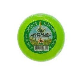 Lanzaloe Jabon de Aloe Vera en Pastilla 100 g