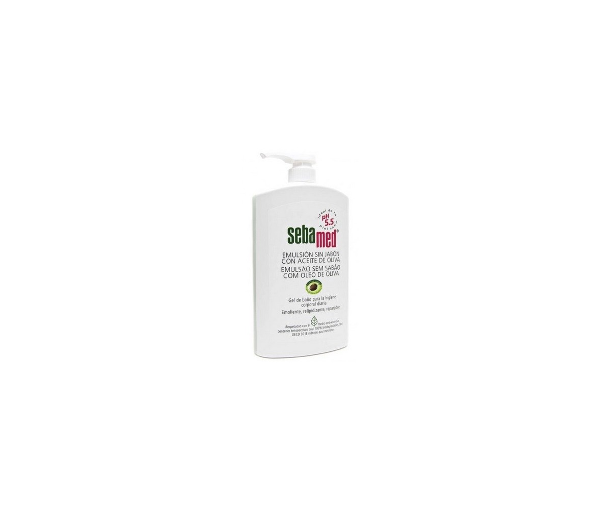 Sebamed Emulsión Sin Jabón con Aceite de Oliva 1