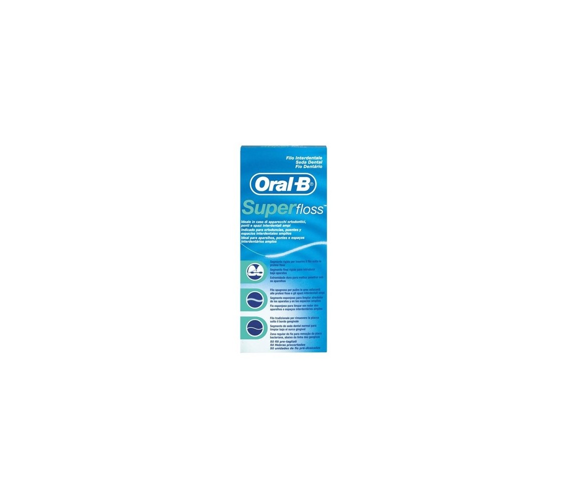 Oral-B Seda Dental Super Floss 50 unidades