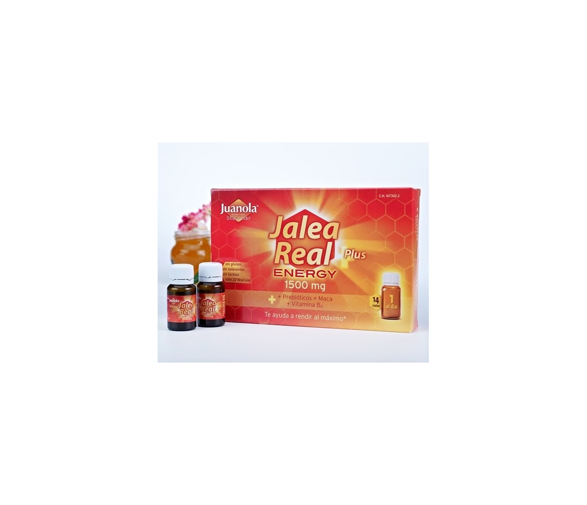 Juanola Jalea Real Energy Plus 1500 mg 14 viales