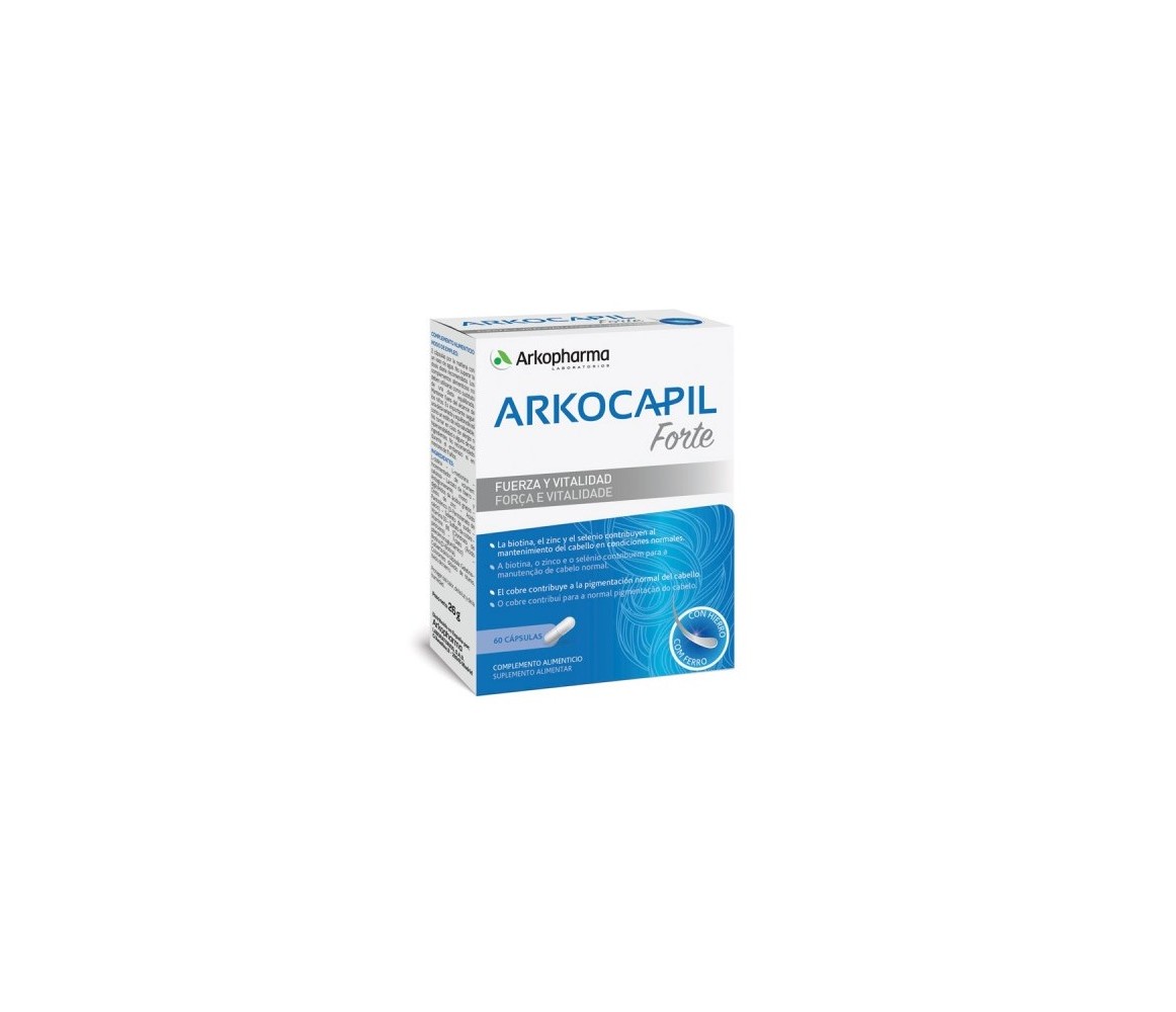 Arkopharma Arkocapil Forte 60 cápsulas