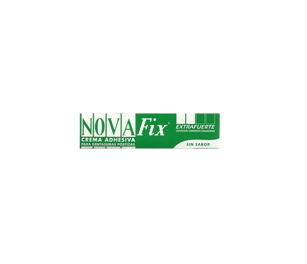 Novafix Extra Fuerte Crema Adhesiva Sin Sabor 45