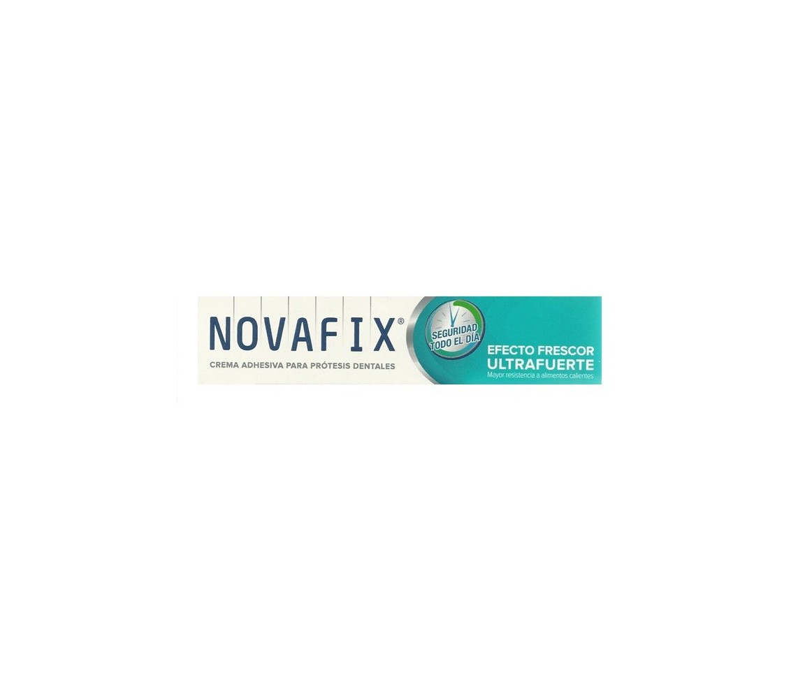 Novafix Ultra Fuerte Efecto Frescor Crema Adhesi