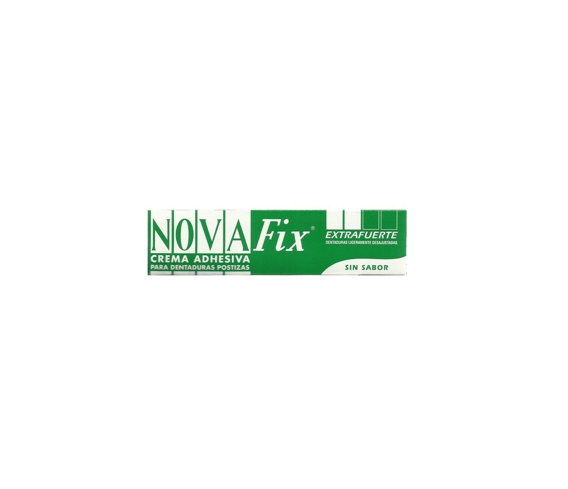 Novafix Extra Fuerte Crema Adhesiva Sin Sabor 75