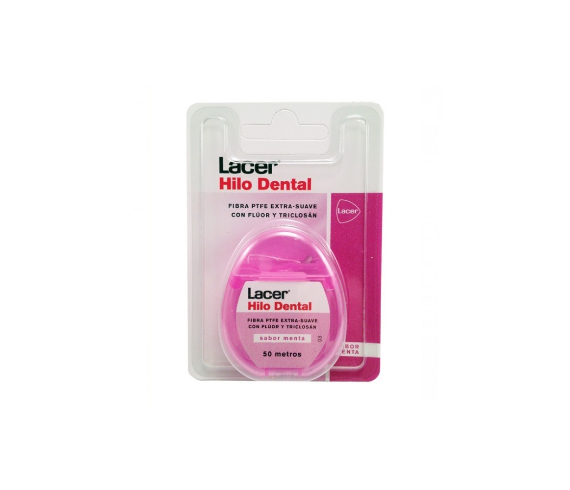 Lacer Hilo Dental Extra Suave Con Flúor Sabor Me