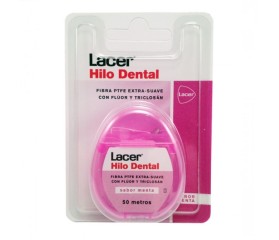 Lacer Hilo Dental Extra Suave Con Flúor Sabor Me
