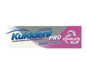 Kukident Crema Adhesiva Complete Sabor Clásico 4