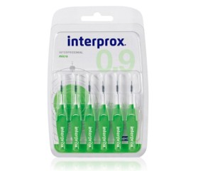Interprox Interproximal Micro 0.9 mm 6 cepillos