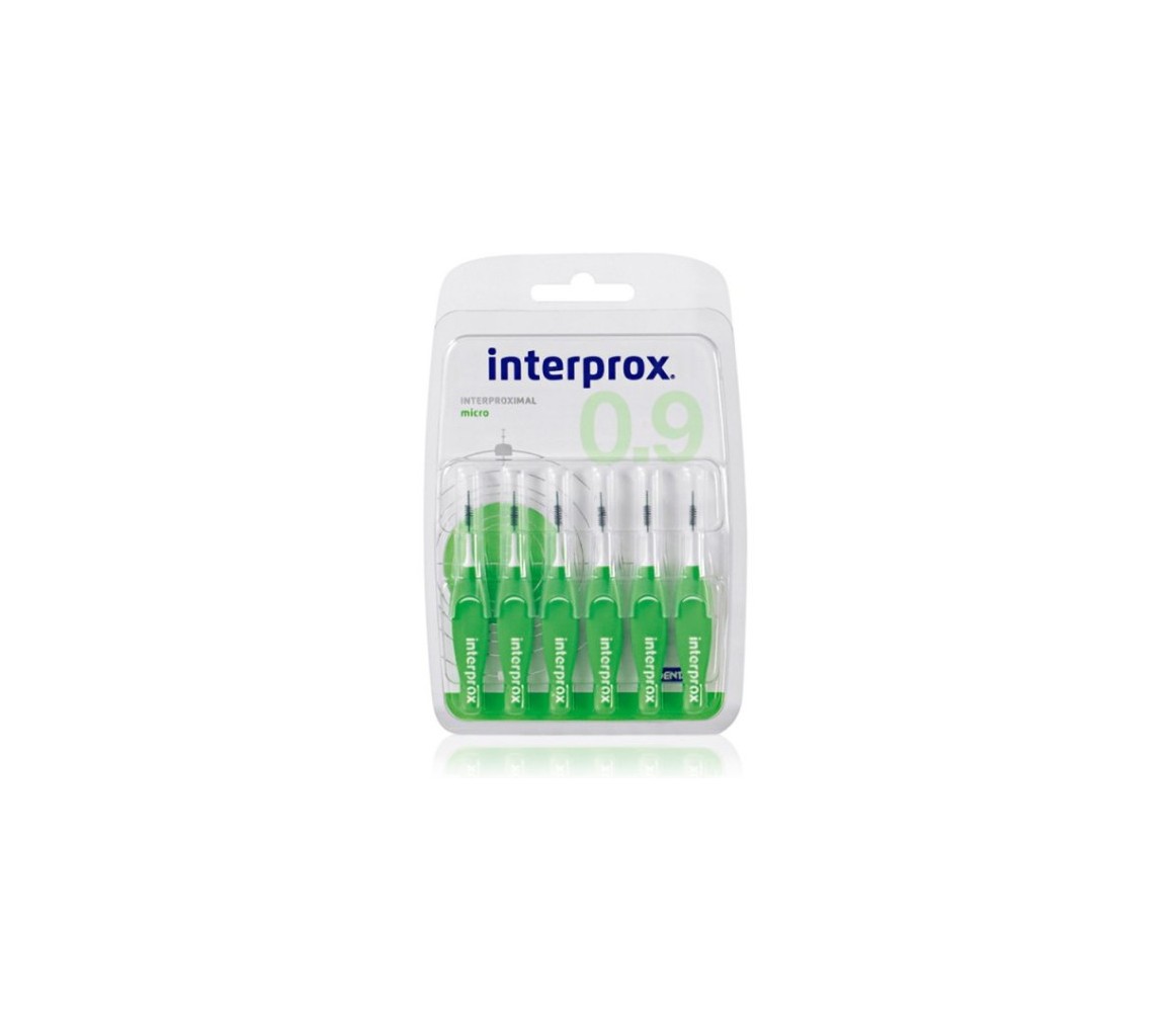 Interprox Interproximal Micro 0.9 mm 6 cepillos