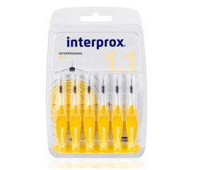 Interprox Interproxima Mini 1.1 mm 6 cepillos